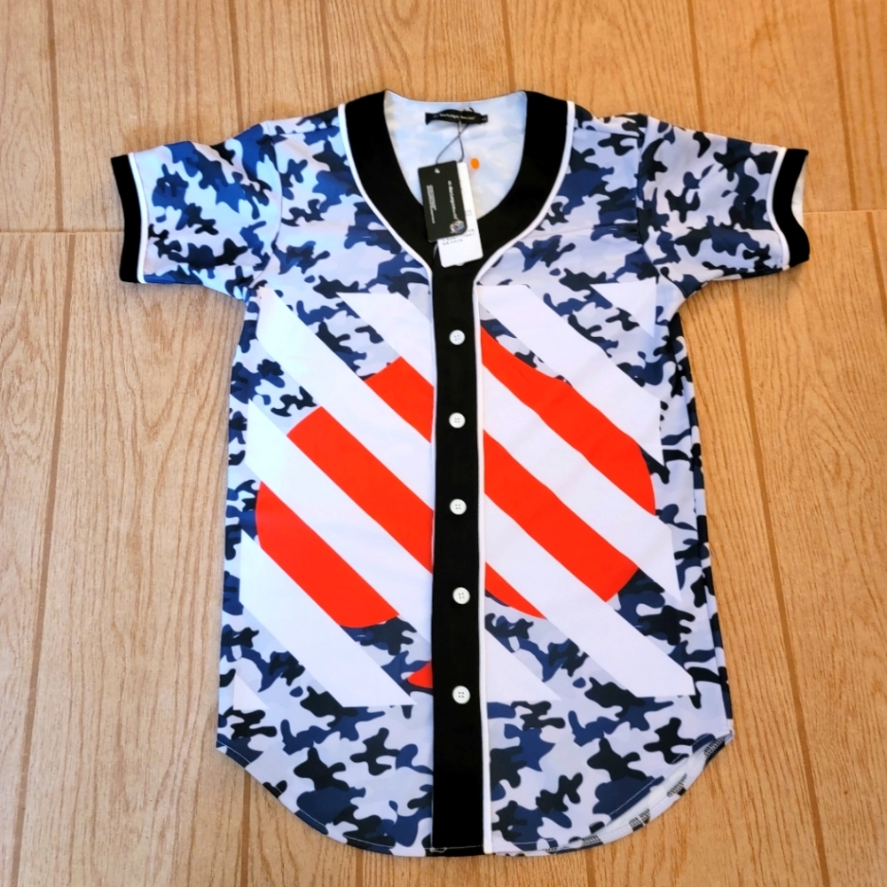 Mr. Bao Long & Miss. GO Vintage jersey NWT L (US Size M) Ace of Spades